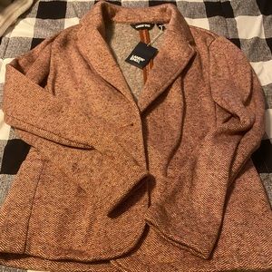 Lands End Fleece Blazer